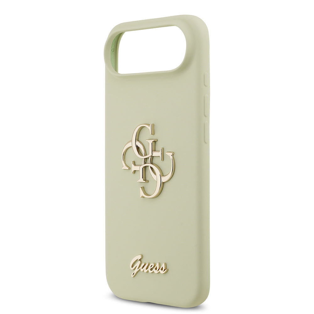 iPhone 17 Air Kılıf Guess Orjinal Lisanslı Grained Yazı Logolu Kılıf