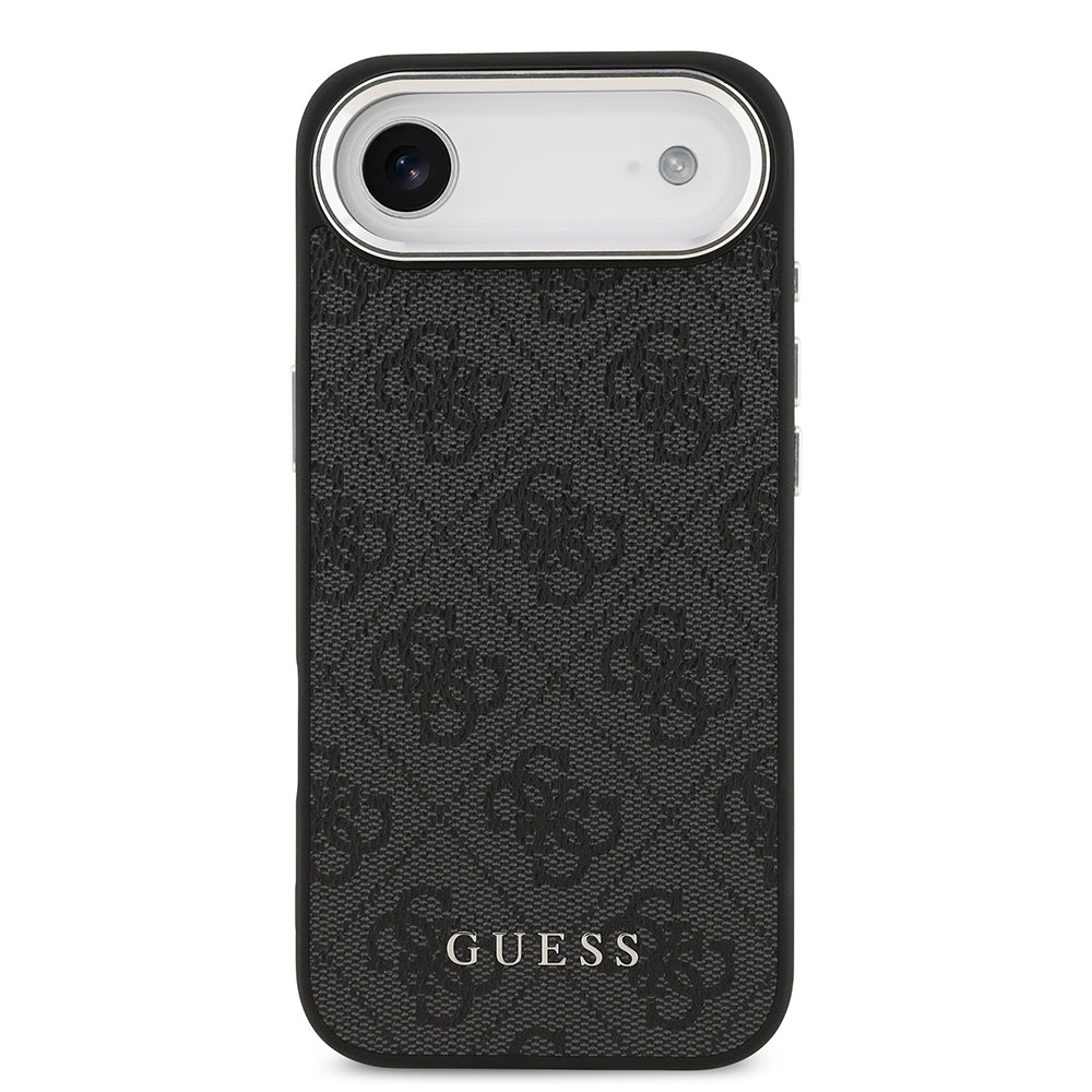 iPhone 17 Air Kılıf Guess Orjinal Lisanslı M-safe Şarj Özellikli 4G Klasik Yazı Logolu Kılıf