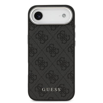 iPhone 17 Air Kılıf Guess Orjinal Lisanslı M-safe Şarj Özellikli 4G Klasik Yazı Logolu Kılıf