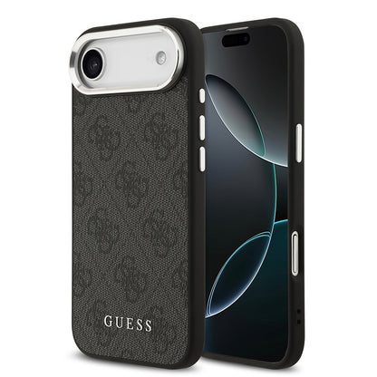 iPhone 17 Air Kılıf Guess Orjinal Lisanslı M-safe Şarj Özellikli 4G Klasik Yazı Logolu Kılıf