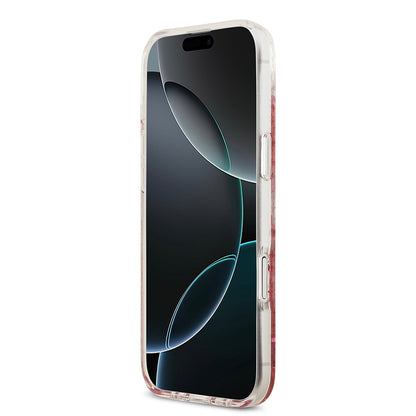 iPhone 17 Air Kılıf Guess Orjinal Lisanslı M-safe Şarj Özellikli Transparan Resin Bottom Kılıf