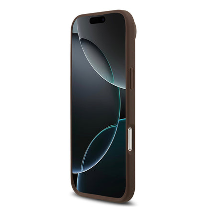 iPhone 17 Air Kılıf Guess Orjinal Lisanslı M-safe Şarj Özellikli Yazı Logolu Circle Classic Kılıf