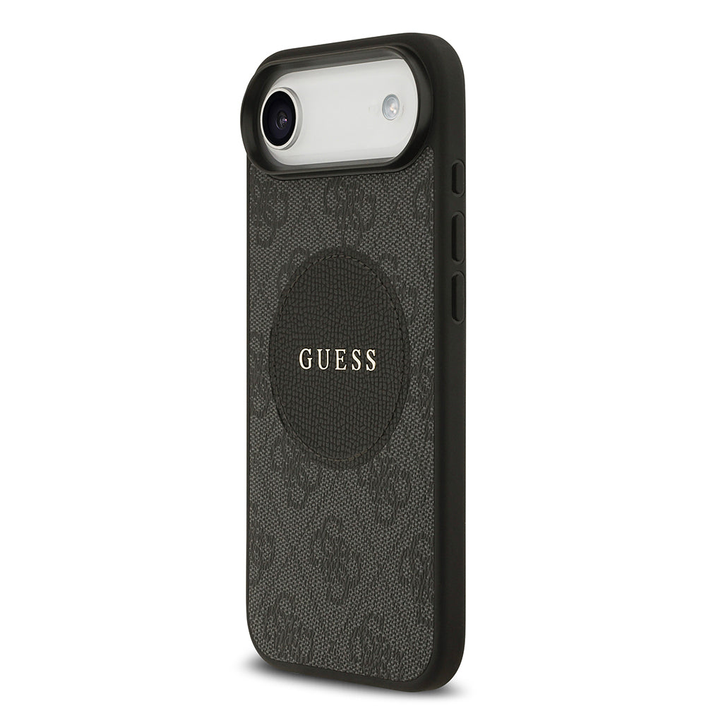 iPhone 17 Air Kılıf Guess Orjinal Lisanslı M-safe Şarj Özellikli Yazı Logolu Circle Classic Kılıf