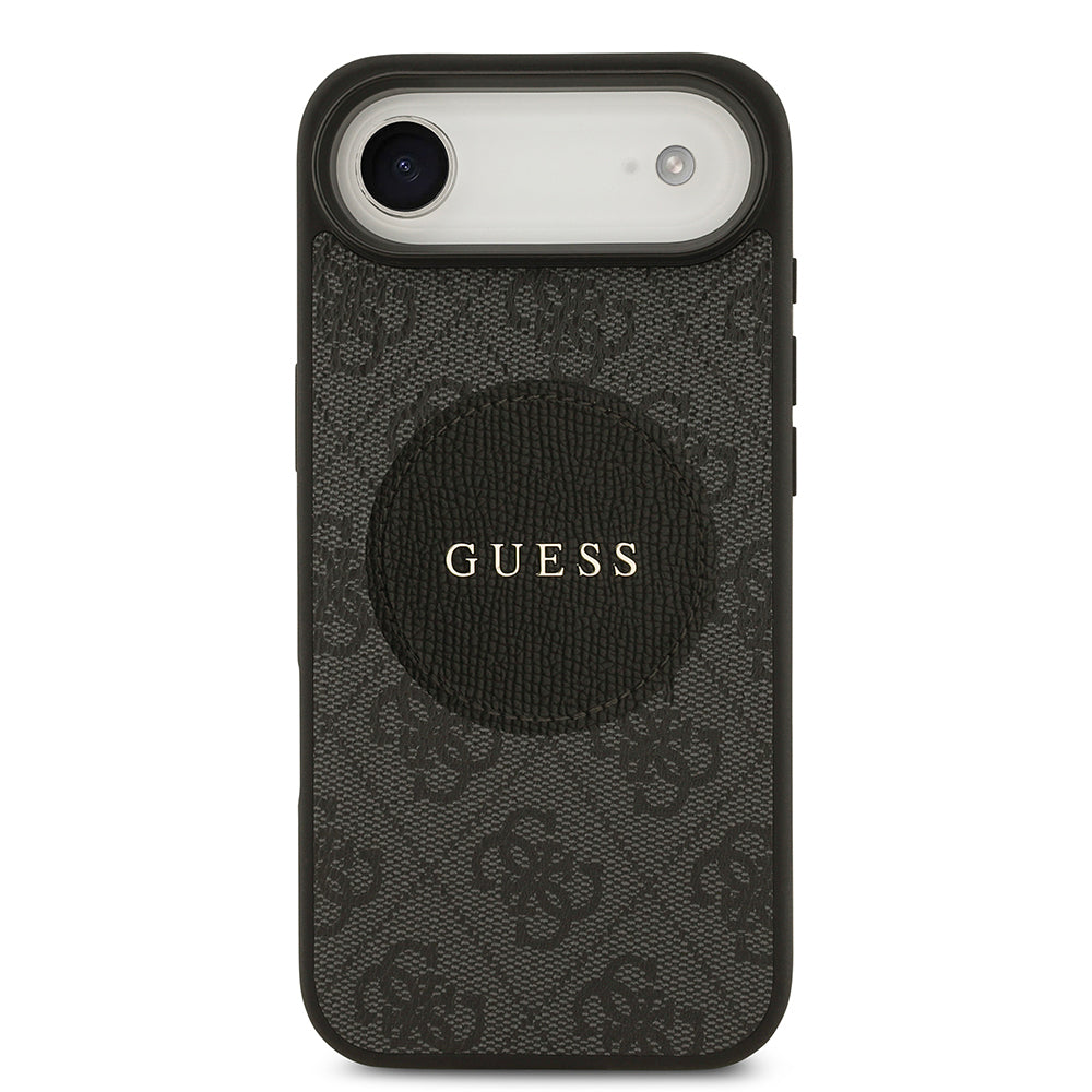 iPhone 17 Air Kılıf Guess Orjinal Lisanslı M-safe Şarj Özellikli Yazı Logolu Circle Classic Kılıf
