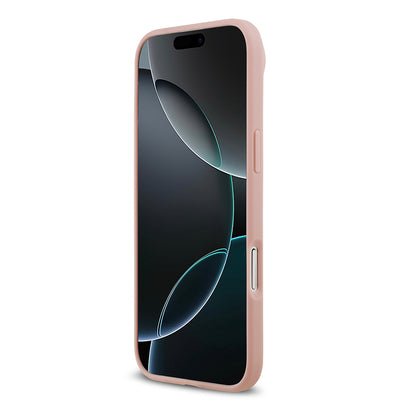 Apple iPhone 17 Air Kılıf Guess Orjinal Lisanslı Taşlı Arka Yüzey Üçgen Logolu Kapak Gold