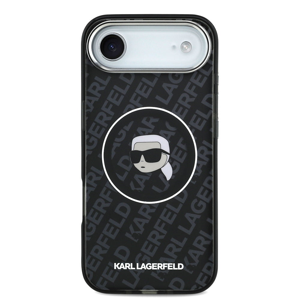 iPhone 17 Air Kılıf Karl Lagerfeld Orjinal Lisanslı IML Baskılı KL Heads Kılıf