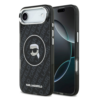 iPhone 17 Air Kılıf Karl Lagerfeld Orjinal Lisanslı IML Baskılı KL Heads Kılıf