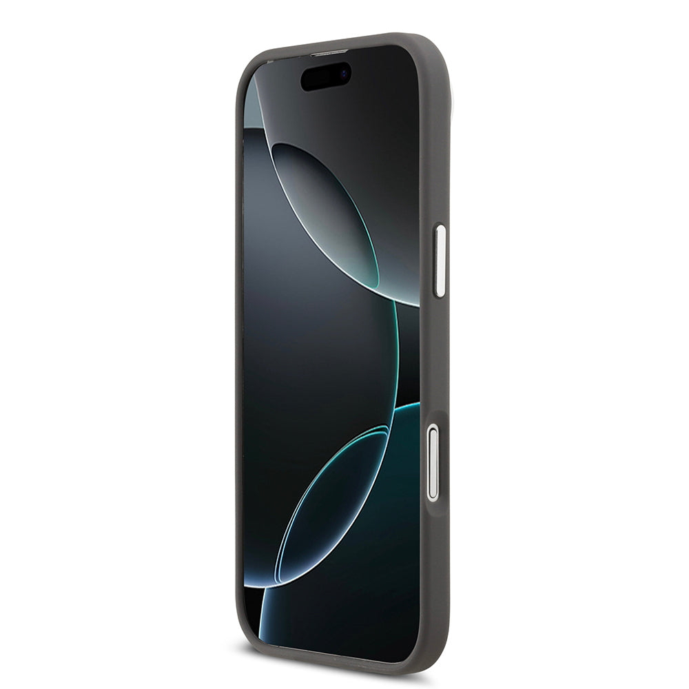 iPhone 17 Air Kılıf Karl Lagerfeld Orjinal Lisanslı Metal Logolu K&C Heads Pin Kılıf