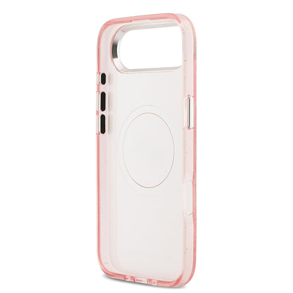 iPhone 17 Air Kılıf Karl Lagerfeld Orjinal Lisanslı Parlayan Simli Karl & Choupette Heads Kılıf