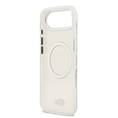 iPhone 17 Air Kılıf Lacoste Orjinal Lisanslı M-safe Şarj Özellikli İkonik Timsah Logolu Buzlu Kılıf