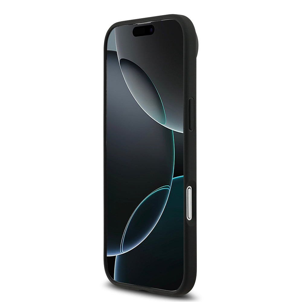 iPhone 17 Air Kılıf Lacoste Orjinal Lisanslı M-safe Şarj Özellikli PU Deri Tasarımlı Kartlıklı Karışık Monogram Desenli Kılıf