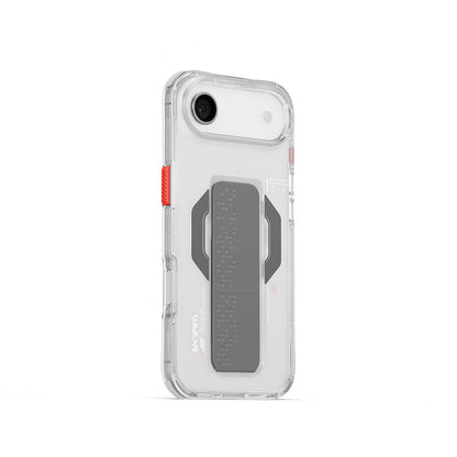 iPhone 17 Air Kılıf M-Safe Şarj Özellikli Airbag Tasarımlı Standlı Skinarma Haxa Kılıf