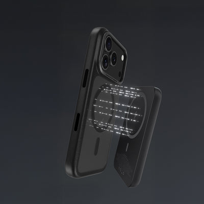 Apple iPhone 17 Air Kılıf M-safe Şarj Özellikli Benks Mist Protective Kapak Siyah