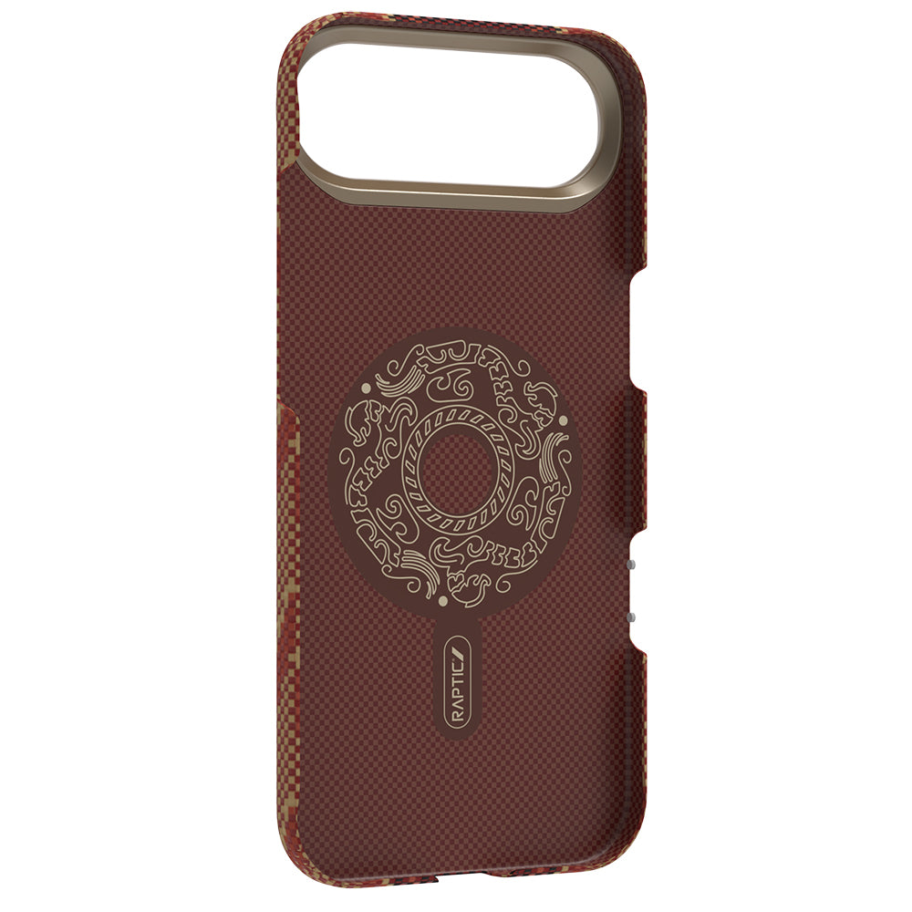 iPhone 17 Air Kılıf M-safe Şarj Özellikli Raptic Aramid Skin Bionic Serisi Kılıf