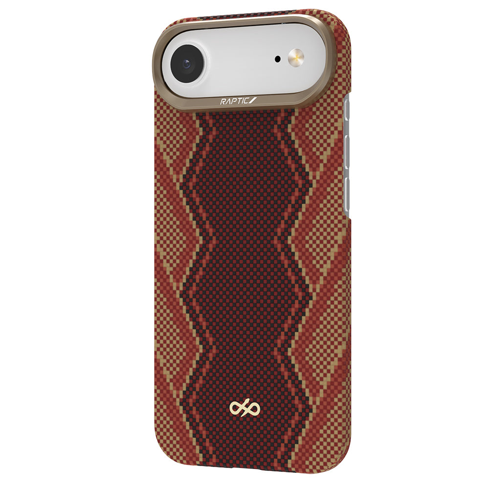 iPhone 17 Air Kılıf M-safe Şarj Özellikli Raptic Aramid Skin Bionic Serisi Kılıf