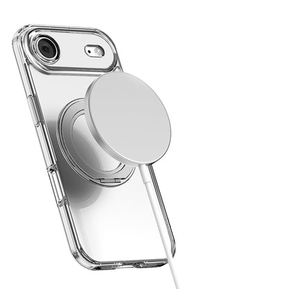 iPhone 17 Air Kılıf M-safe Şarj Özellikli Standlı Airbag Tasarımlı Mutural Fresh Serisi Kılıf