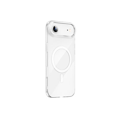 Apple iPhone 17 Air Kılıf M-safe Şarj Özellikli Wiwu YXK-207 Invisible Pro Sert PC Kapak Şeffaf