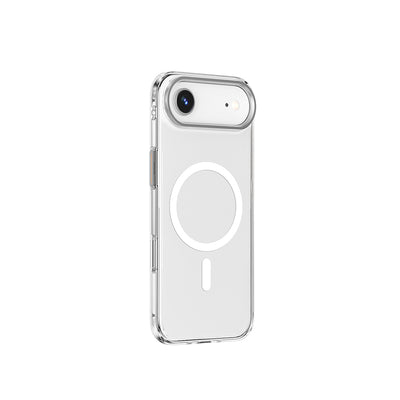 Apple iPhone 17 Air Kılıf M-safe Şarj Özellikli Wiwu YXK-208 Invisible Ultra Sert PC Kapak Şeffaf