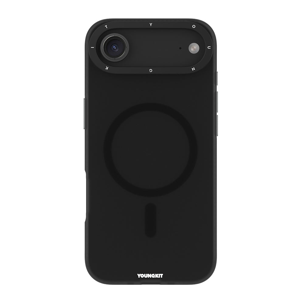 iPhone 17 Air Kılıf M-safe Şarj Özellikli Youngkit Hidden Sand Serisi Kılıf