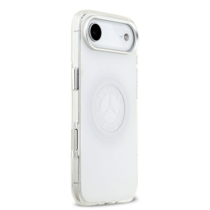 iPhone 17 Air Kılıf Mercedes Benz Orjinal Lisanslı M-safe Şarj Özellikli Buzlu PC Nostaljik Yıldız Dizayn Kılıf