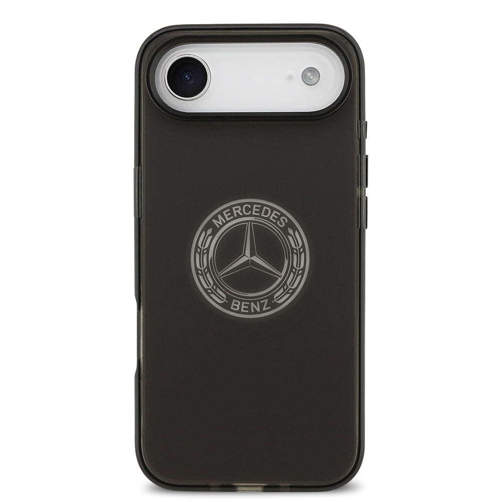 iPhone 17 Air Kılıf Mercedes Benz Orjinal Lisanslı M-safe Şarj Özellikli Buzlu PC Nostaljik Yıldız Dizayn Kılıf