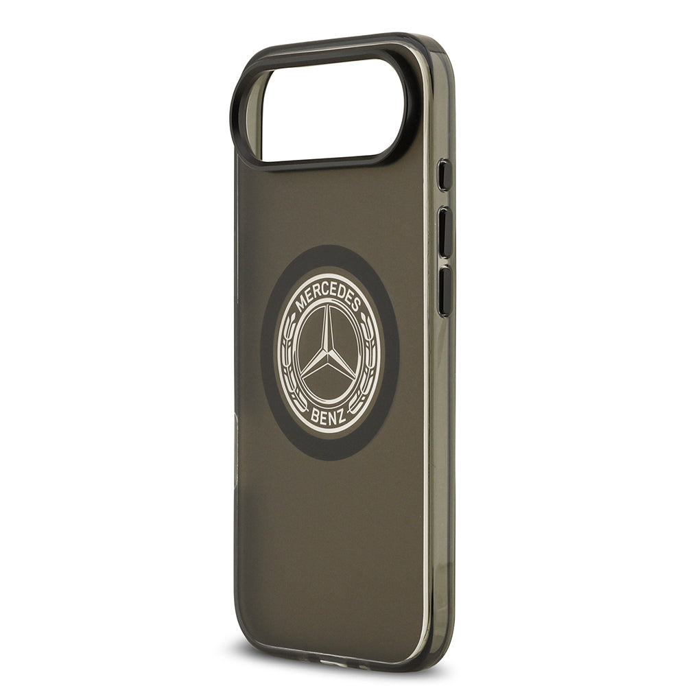 iPhone 17 Air Kılıf Mercedes Benz Orjinal Lisanslı M-safe Şarj Özellikli Buzlu PC Nostaljik Yıldız Dizayn Kılıf