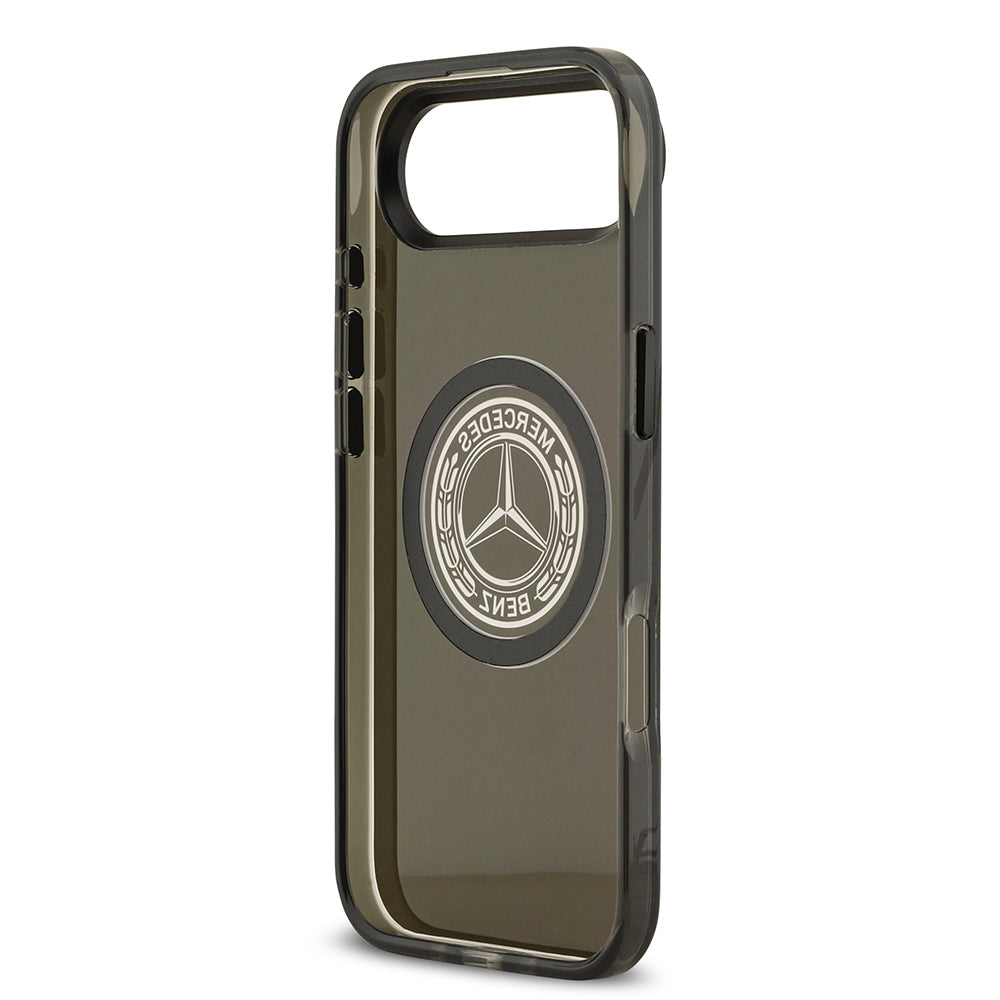 iPhone 17 Air Kılıf Mercedes Benz Orjinal Lisanslı M-safe Şarj Özellikli Buzlu PC Nostaljik Yıldız Dizayn Kılıf