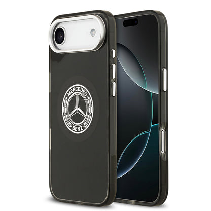 iPhone 17 Air Kılıf Mercedes Benz Orjinal Lisanslı M-safe Şarj Özellikli Çift Katmanlı PC Nostaljik Yıldız Dizayn Kılıf