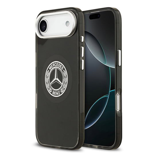 iPhone 17 Air Kılıf Mercedes Benz Orjinal Lisanslı M-safe Şarj Özellikli Çift Katmanlı PC Nostaljik Yıldız Dizayn Kılıf