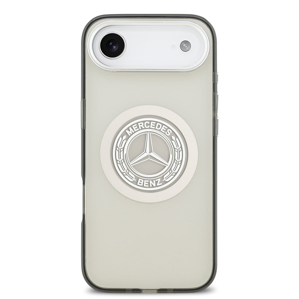 iPhone 17 Air Kılıf Mercedes Benz Orjinal Lisanslı M-safe Şarj Özellikli Çift Katmanlı PC Nostaljik Yıldız Dizayn Kılıf