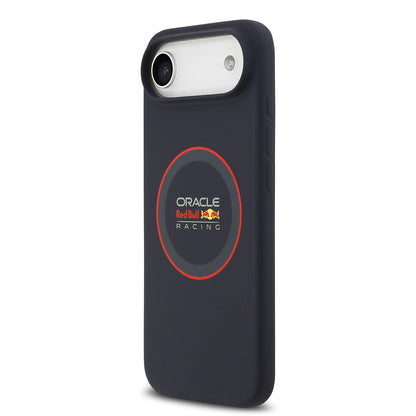 iPhone 17 Air Kılıf Redbull Orjinal Lisanslı M-safe Şarj Özellikli Kırmızı Halka ve Logo Silikon Kılıf