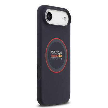 iPhone 17 Air Kılıf Redbull Orjinal Lisanslı M-safe Şarj Özellikli Kırmızı Halka ve Logo Silikon Kılıf