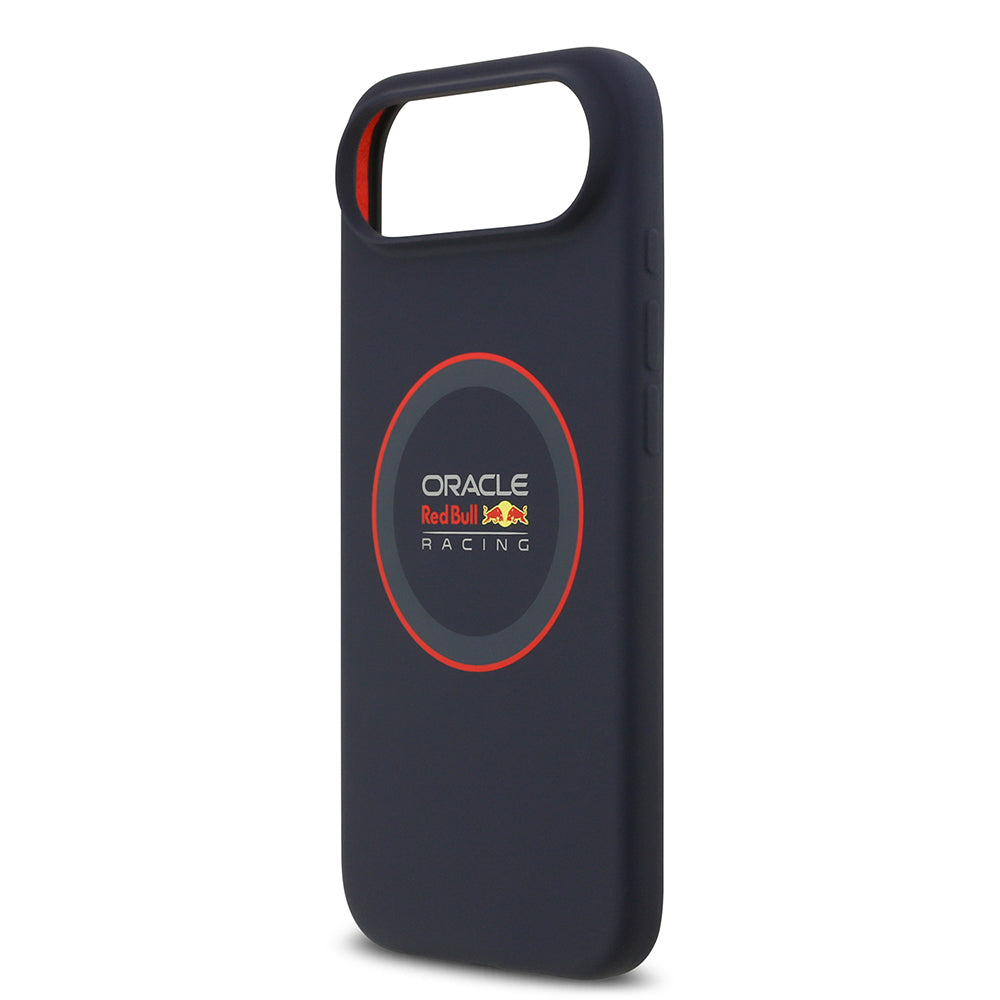 iPhone 17 Air Kılıf Redbull Orjinal Lisanslı M-safe Şarj Özellikli Kırmızı Halka ve Logo Silikon Kılıf