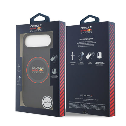 iPhone 17 Air Kılıf Redbull Orjinal Lisanslı M-safe Şarj Özellikli Kırmızı Halka ve Logo Silikon Kılıf