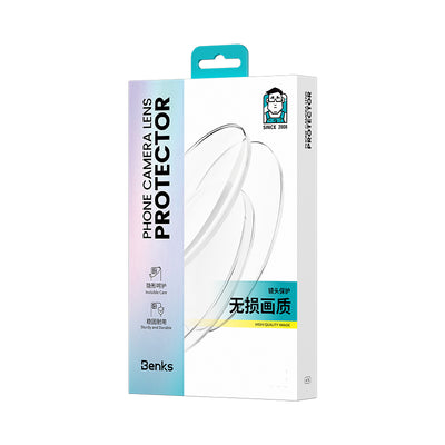 Apple iPhone 17 Benks Air Shield Anti Reflective Mat Kamera Full Lens Koruyucu Şeffaf