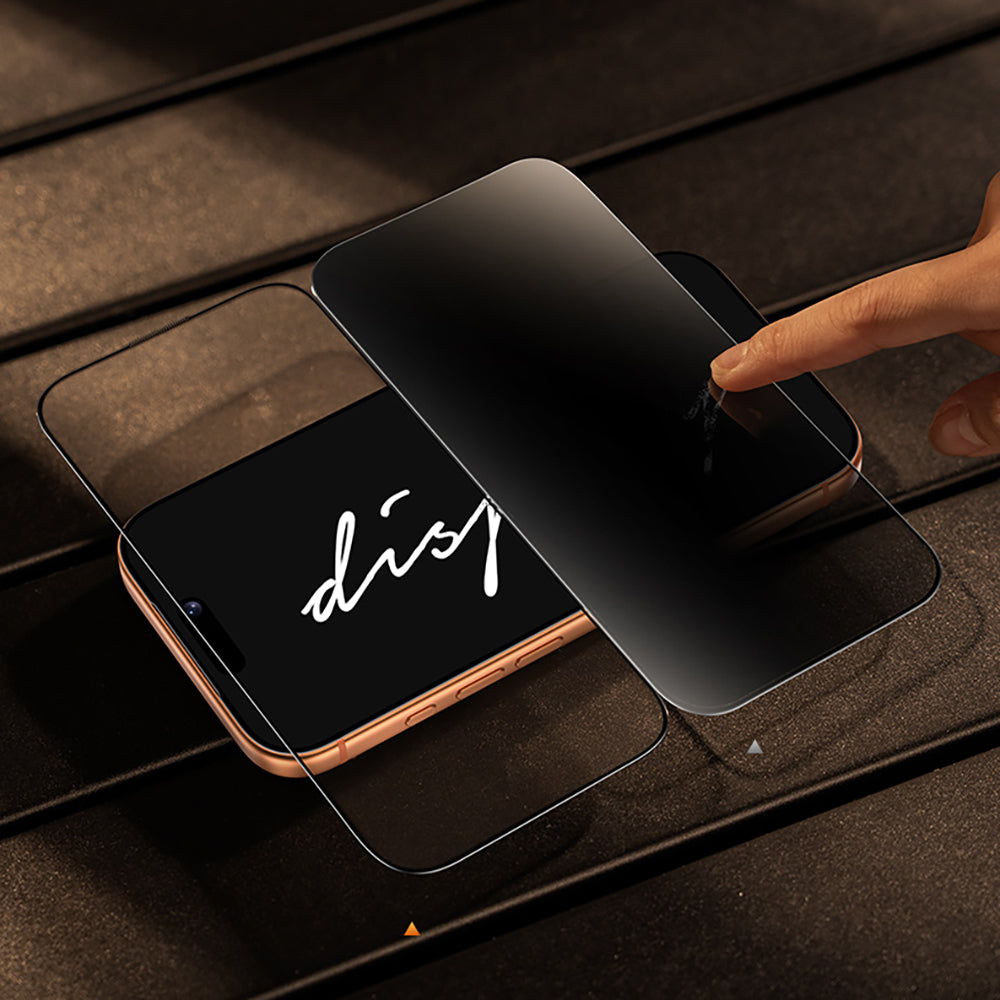 iPhone 17 Benks Glass Warrior 2.0 EZFita Privacy Hayalet Cam Ekran Koruyucu + Kolay Uygulama Aparatı