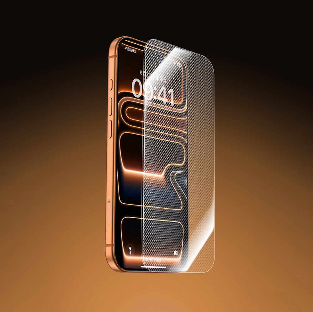 iPhone 17 Benks Glass Warrior 2.0 EZFita Safir Cam Ekran Koruyucu + Kolay Uygulama Aparatı