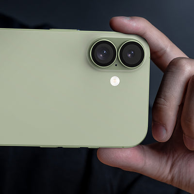 Apple iPhone 17 Benks Glass Warrior Cam Kamera Lens Koruyucu Açık Yeşil