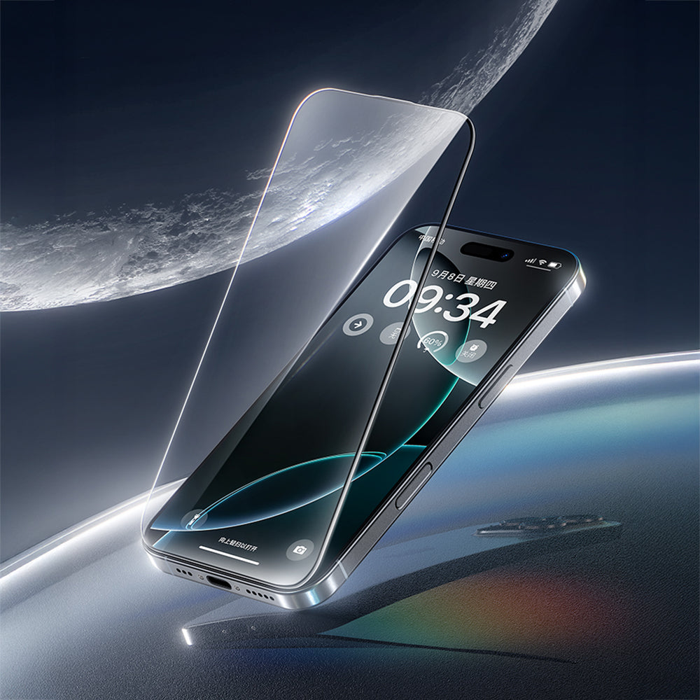 Apple iPhone 17 Benks JoyTouch Mat Oyun Ekran Koruyucu + Kolay Uygulama Aparatı Şeffaf