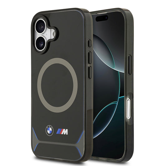 iPhone 17 Kılıf BMW Orjinal Lisanslı M-safe Şarj Özellikli Metal Buton Tasarımlı IML Baskılı M Dizayn Kılıf