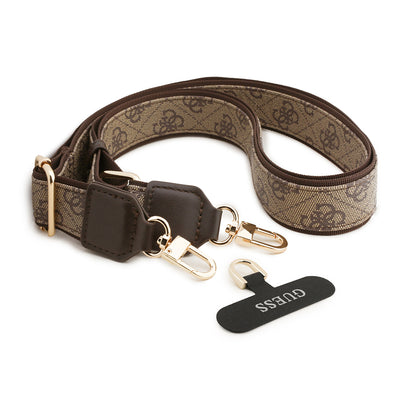 Apple iPhone 17 Kılıf Guess Orjinal Lisanslı 4G Büyük Metal Logolu Kalın Askılı Kapak Pembe