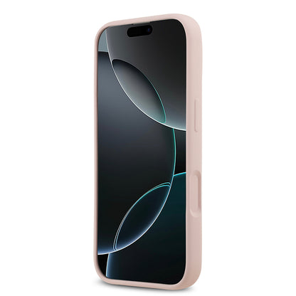 iPhone 17 Kılıf Guess Orjinal Lisanslı Grained Yazı Logolu Kılıf