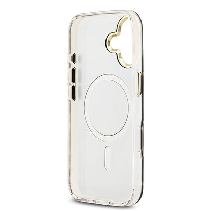 iPhone 17 Kılıf Guess Orjinal Lisanslı Metal Kamera Çerçeveli Simli Aynalı Kılıf