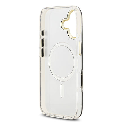 iPhone 17 Kılıf Guess Orjinal Lisanslı Metal Kamera Çerçeveli Simli Aynalı Kılıf