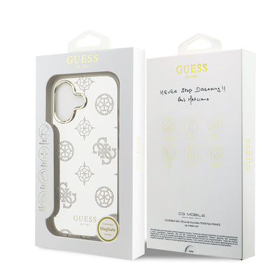 Apple iPhone 17 Kılıf Guess Orjinal Lisanslı Metal Kamera Çerçeveli Simli Aynalı Kapak Gold