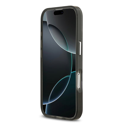 iPhone 17 Kılıf Karl Lagerfeld Orjinal Lisanslı M-safe Şarj Özellikli IML Leopar Baskılı Kılıf