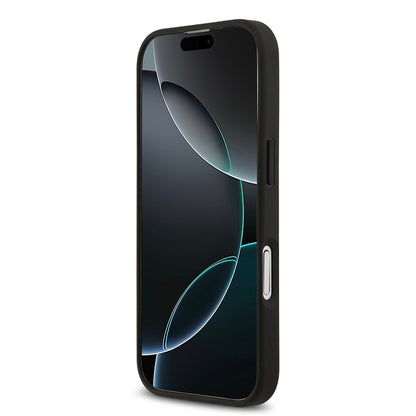 iPhone 17 Kılıf Lacoste Orjinal Lisanslı M-safe Şarj Özellikli PU Deri Tasarımlı Metal Logolu Kılıf