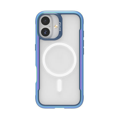 Apple iPhone 17 Kılıf M-safe Şarj Özellikli Airbagli Raptic Shield Serisi Şeffaf Arka Yüzey Kapak Siyah