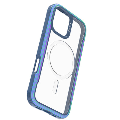 Apple iPhone 17 Kılıf M-safe Şarj Özellikli Airbagli Raptic Shield Serisi Şeffaf Arka Yüzey Kapak Colorful