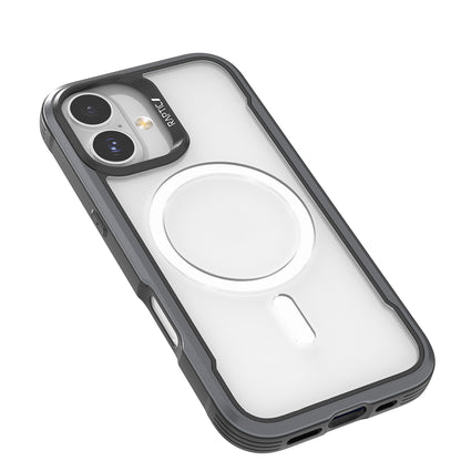 iPhone 17 Kılıf M-safe Şarj Özellikli Airbagli Raptic Shield Serisi Şeffaf Arka Yüzey Kılıf